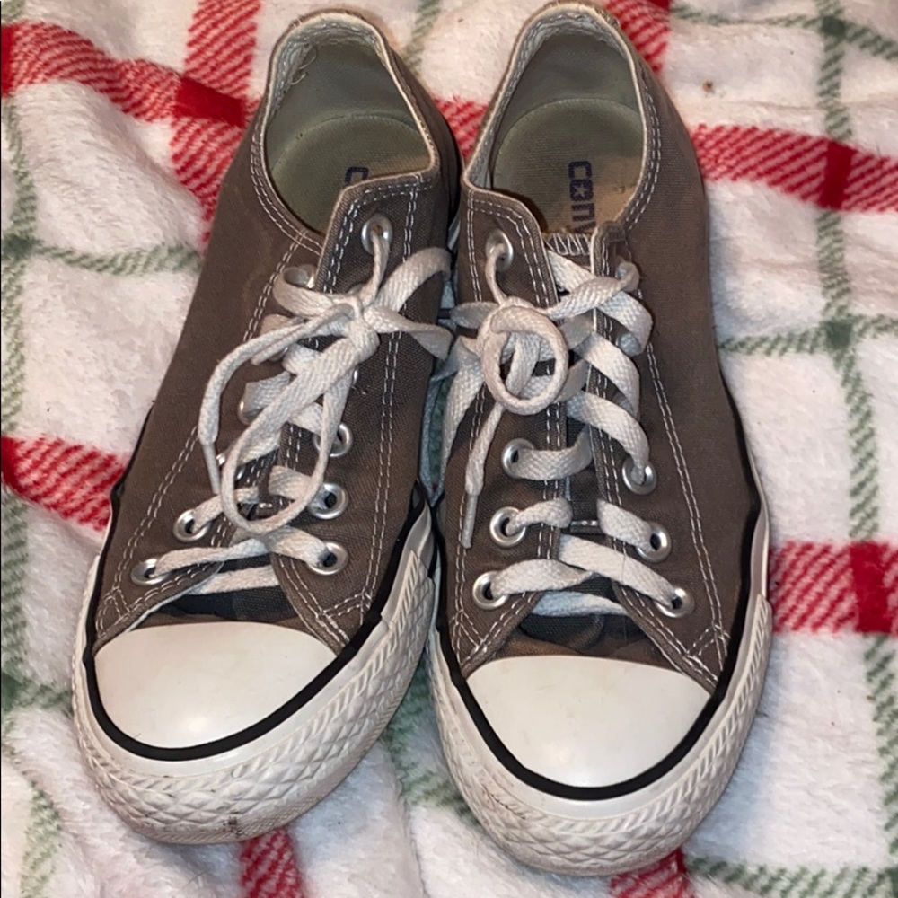 CONVERSE grey lowtop sneaker bundle